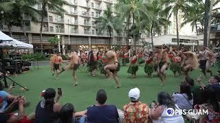 Guam Dance Performance at Waikiki Beach Walk | FestPAC Hawaii 2024