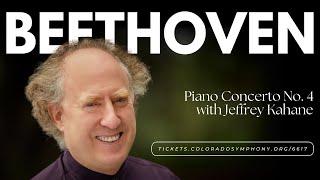 Beethoven Piano Concerto No. 4 with Jeffrey Kahane