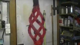 Forging a Basket Twist the Traditional Way