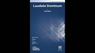 Laudate Dominum (SAB/3-Part Mixed), by Andy Beck – Score & Sound