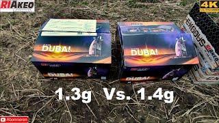 Riakeo Fireworks - Duabai Vergleich 1.4g Vs. 1.3g (Aktuelle Charge) Beide geil!