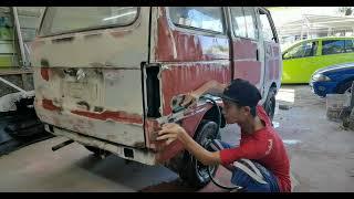 Projek Restore | Repair | Spray | Mini Van Daihatsu Hijet | Part 2