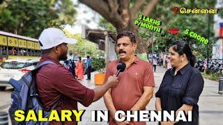 Asking people Salary in Chennai, 'What do you do for a living?'