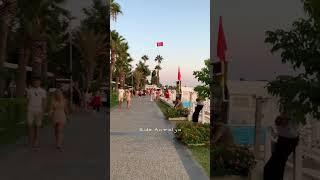 Side, Kumkoy Beach is so populer Subscribe for long Side videos #turkey #travel #turkei #urlaub #4k