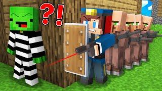 How Policeman JJ Caught Criminal Mikey in Minecraft (Maizen)