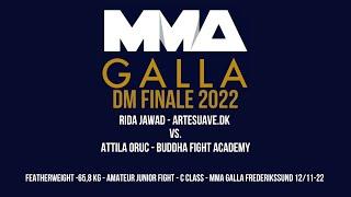 Rida Jawad (Artesuave.dk) Vs. Attila Oruc (Buddha Fight Academy) - DM Finale 2022