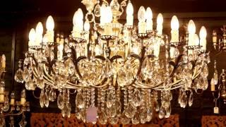 Antique Crystal Chandeliers