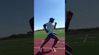 Speed session on the track for marathon prep #follow #asics #puma #marathon #trackandfield