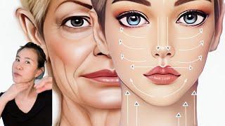 This BEST Face Exercise will ERASE Your Smile lines, Nasolabial Folds, Lifts Cheeks, Reverse Age!