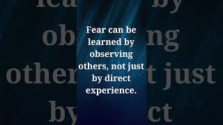 "The Science of Fear: What Really Scares Us!  #FearPsychology #MindScience"