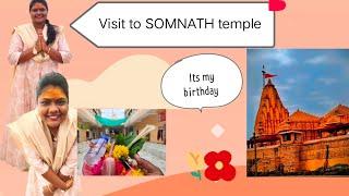 visited  somnath temple in gujarat #birthday #trending #peace #life 