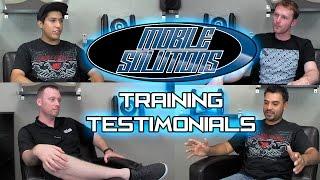 Training Testimonials - Mobile Solutions