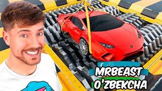 Lamborgini-ni maydalaymiz - @MrBeast O'zbekchada  #sanchesblack