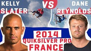 KELLY SLATER Battles It Out in the Air Against DANE REYNOLDS 2014 FRANCE FULL REPLAY | WSL REWIND