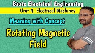 Rotating Magnetic Field (How it produce) Unit 4 Electrical Machines (1st year Engineering) EEE (BEE)