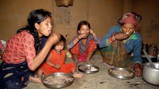 dharme family cooking and enjoying all together || village cooking @ruralnepall