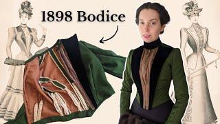 How to Sew an 1890s Bodice  Featuring Historically Accurate Techniques