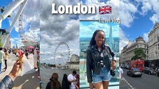 Summer in London | touring solo, Big Ben, London eye, Sky garden, shopping