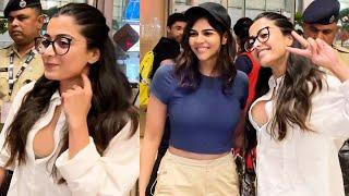 RASHMIKA MANDANNA And KALYANI PRIYADARSHAN Redefine Cuteness In Casual Chic Outfits!