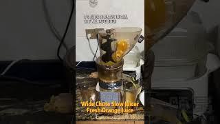 Fresh Orange Juice | Cold Press Commercial Slow Juicer Machine