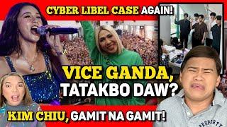 VICE GANDA, ITINUTULAK!  CYBER LIBEL AGAIN!  KIM CHIU, KAWAWA NAMAN!