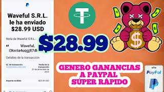 La Mejor RED SOCIAL Para GANAR DINERO a PAYPAL y USDT  Ganancias Reales 2025