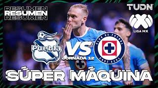 HIGHLIGHTS | Puebla vs Cruz Azul | Liga Mx -AP2024 - J12 | TUDN