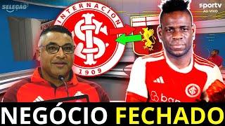 BOMBA! GE ANUNCIOU AGORA! PODE COMEMORAR! O MAIOR REFORÇO DO ANO! ÚLTIMAS NOTÍCIAS DO INTER HOJE!