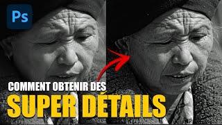 le secret des SUPER-DÉTAILS dans PHOTOSHOP ! 