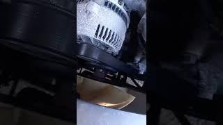 2000 Ford Excursion V10 charging system failure. repairing melted wire and replacing alternator