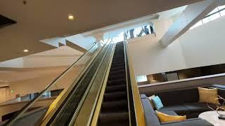 EPIC FAIL/NO RIDE: BRASS 1986-87 Montgomery Crystal Series Escalators - Renaissance Nashville Hotel