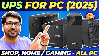 [2025]Best UPS for PC in IndiaFor Gaming & Editing PC ️ Best 600VA , 1000VA & 1500VA UPS