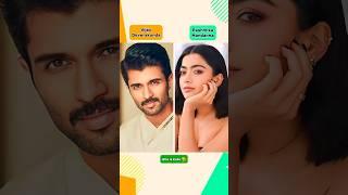 Vijay Deverakonda And Rashmika Mandanna Life Journey #vijaydevarakonda #journey #rashmikamandanna