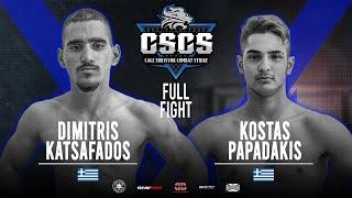 Combat Strike 1: Dimitris Katsafados vs Kostas Papadakis Full Fight