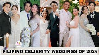 Filipino Celebrity Weddings Of 2024 || All Details Revealed