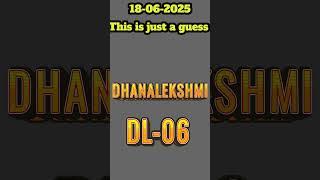 TODAY KERALA LOTTERY PREDICTION GUESSING NUMBERS DHANALEKSHMI DL-06