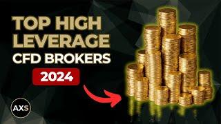 5 Best High Leverage CFD brokers in 2024