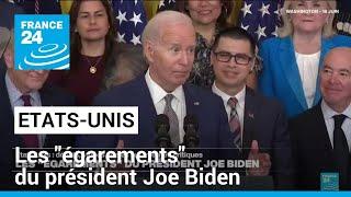 Etats-Unis : les "égarements" du président Joe Biden posent question • FRANCE 24