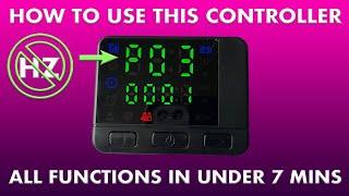 How To Use This Chinese Diesel Heater Controller With Three buttons - All functions. Non Universal