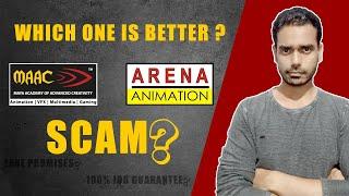 MAAC vs Arena Animation: Which VFX & Animation Institute Reigns Supreme? | Career Guidance