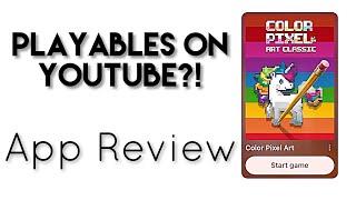 YouTube has a coloring game?! New Playables on YouTube