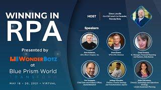 Blue Prism World 2021 - WonderBotz' rapid expert insight