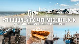 DIREKT an der NORDSEE  | Wohnmobilstellplatz Neuharlingersiel