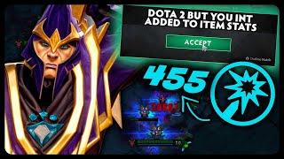 Dota 2 But Your Int Is Added To Item Stats