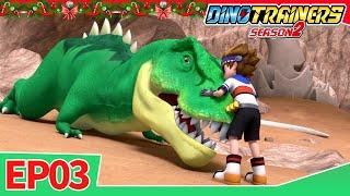 ⭐️New⭐️Dino Trainers Season 2 | EP03 Transformation of T-Rex | Dinosaur for Kids | Cartoon | Toys