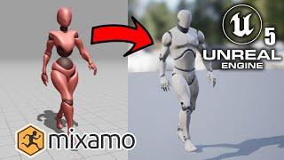 Mixamo To Unreal Engine 5 Tutorial