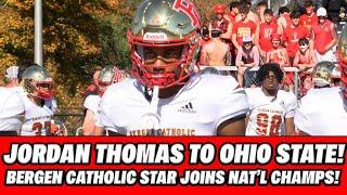 Jordan Thomas Commits to Ohio State! | Bergen Catholic (NJ) DB | Junior Year Highlight Reel!