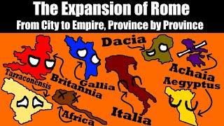 Conquering the Ancient World || Rome's Expansion Province by Province