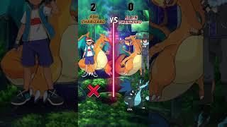 Ash Charizard Vs Alain Charizard || PokeUltra D #pokemon #charizard