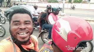 TOGO Vlog 2 | CRUISING ON A MOTOR BIKE IN LOME, TOGO